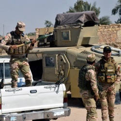 Първата фаза на операцията за Фалуджа иракската армия започна на 23 май 2016 г. Сн.: EPA/БГНЕС