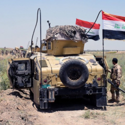 Иракският град Фалуджа бе превзет с подкрепа на американските ВВС. Сн.: EPA/БГНЕС