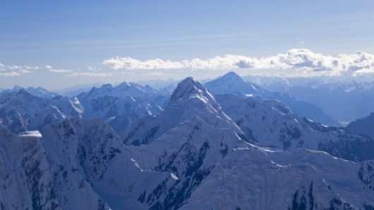 Панорамен изглед от планината Тяншан Снимка: iStock