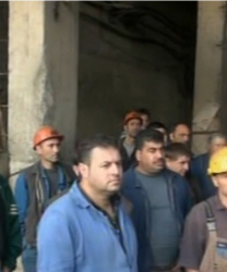 43-ма миньори от ”Черно море” слязоха в забоите и обявиха, че няма да излязат (Сн. Архив). Сн.: Нова телевизия