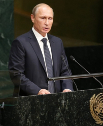 Владимир Путин: Огромна грешка е да не се сътрудничи с режима в Сирия. Сн.: EPA/БГНЕС