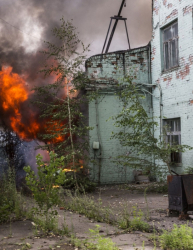 Тази нощ в Донецк е бил спрян масираният артилерийски обстрел (Сн. Архив). Сн.: Getty Images/Guliver