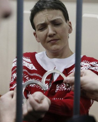 Повече от 80 дни украинският пилот е в гладна стачка в руски затвор. Сн.: EPA/БГНЕС