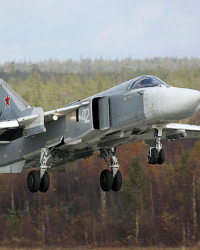 Боен самолет Су-24 беше свален от турски изтребители (Снимка архив). Сн.: airliners.net