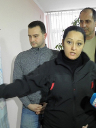 Лиляна Павлова в събота пристигна в Кърджали, за да провери работата на местните власти. Сн.: БГНЕС