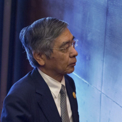 Управителят на Японската централна банка Харухико Курода. Сн.: EPA/БГНЕС