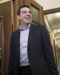Приближени до Ципрас го посъветвали да не внася споразумението за одобрение в пленарна зала. Сн.: EPA/БГНЕС